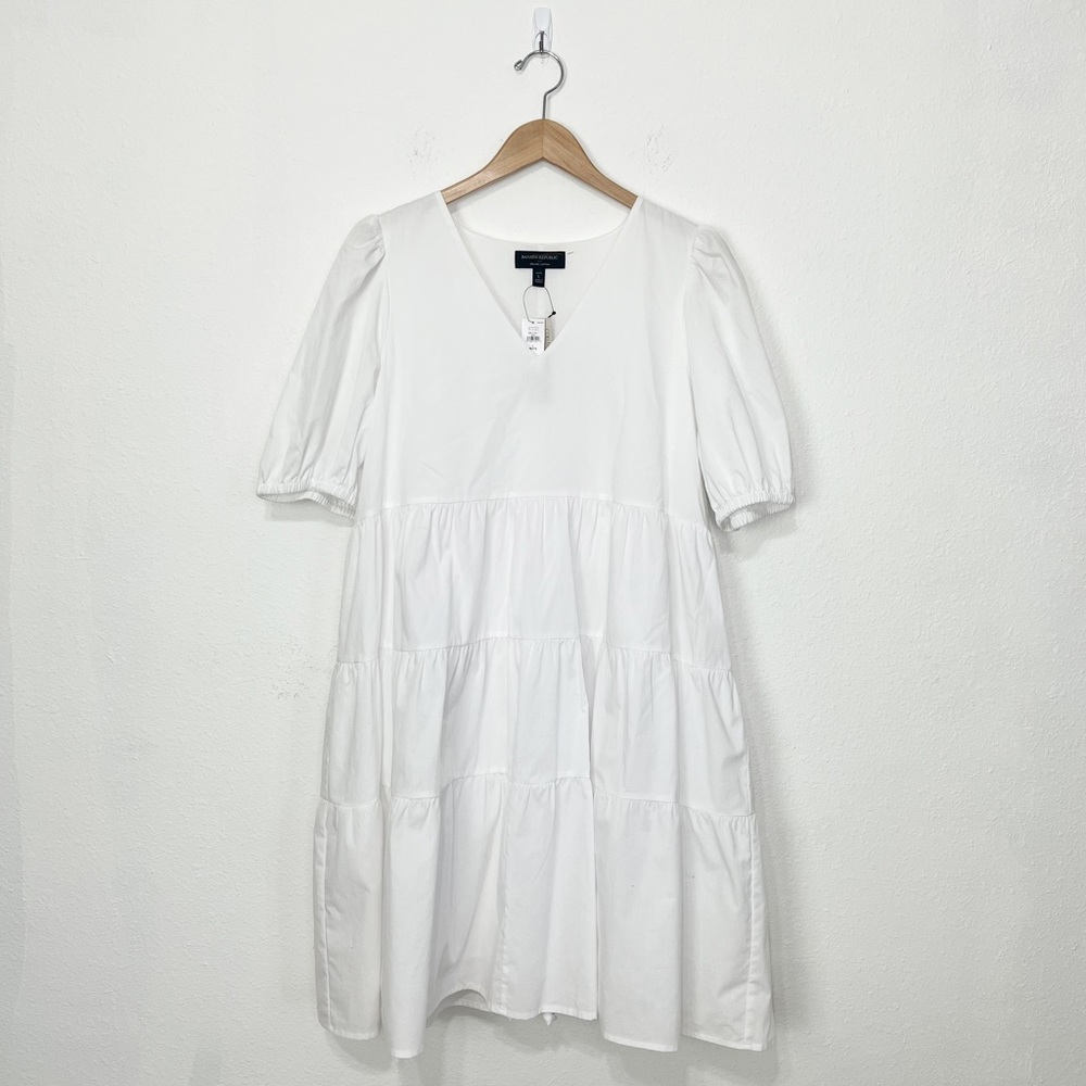✨Banana Republic✨Tiered White Dress🌷